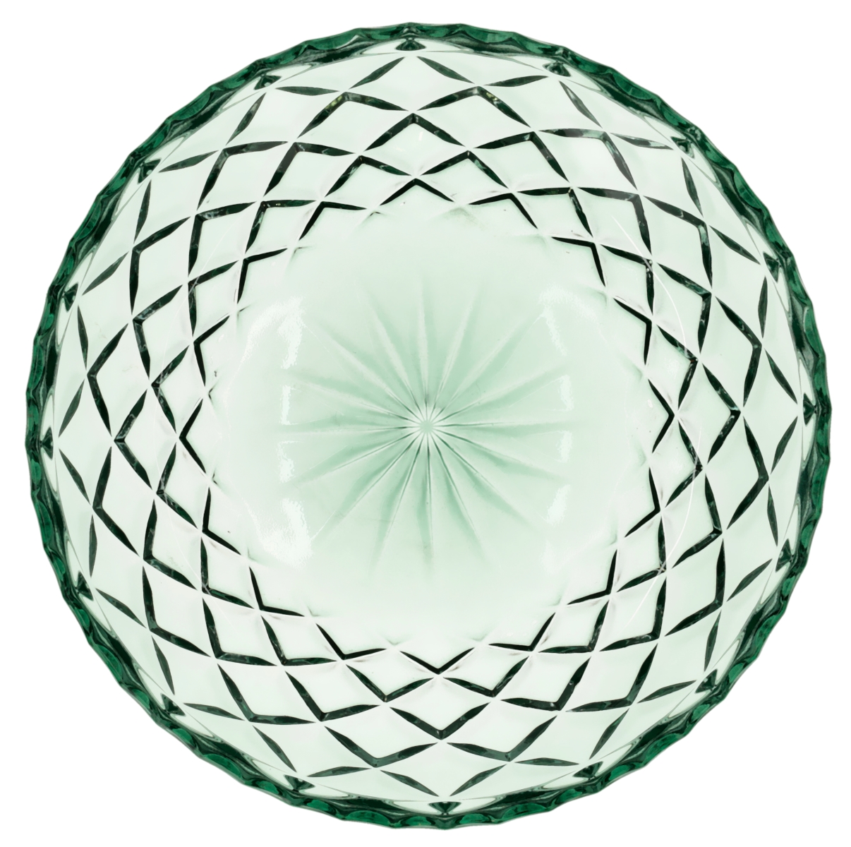 Lyngby Sorrento Teller Glas grün 16 cm Set4