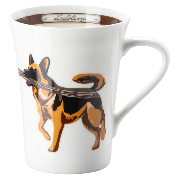 Hutschenreuther My Mug Hunde - Dt. Schäferhund Becher mit H.0,4 l