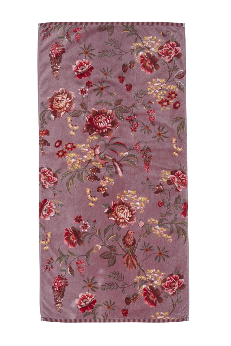 Secret Garden Duschtuch mauve 70x140cm (1 Stück) Freisteller1