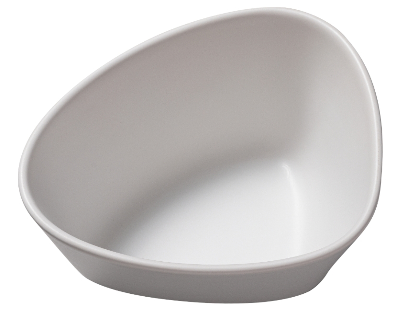 LIND DNA Curve Stoneware Bowl M off white