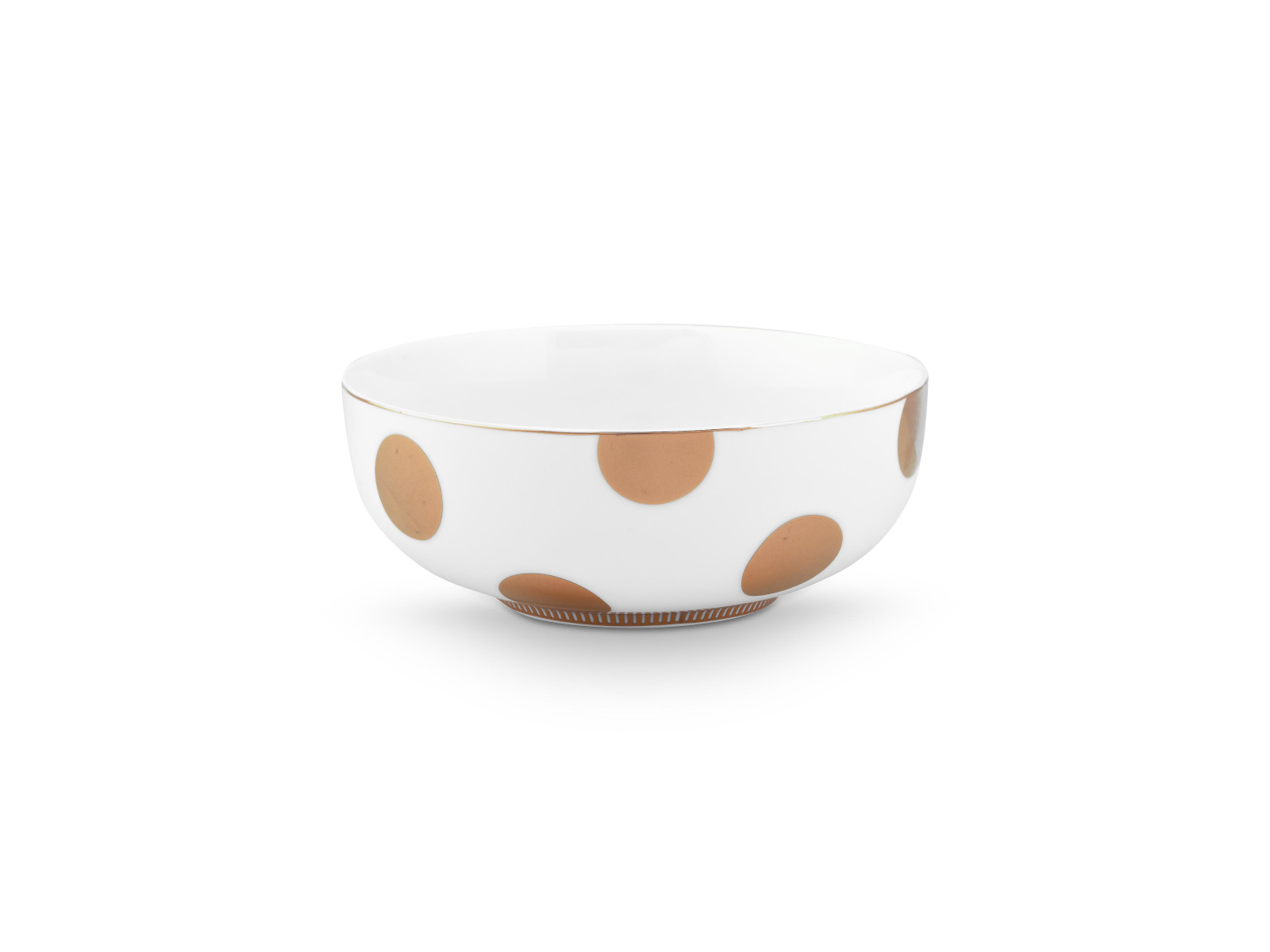 PIP STUDIO Dot Delight Bowl weiß-gold 15cm