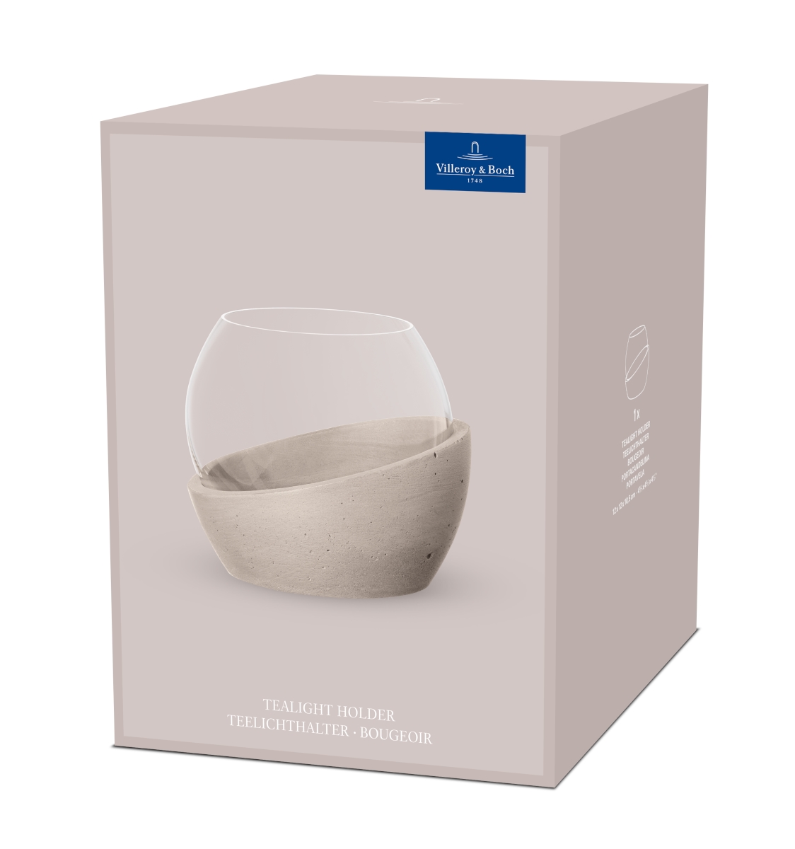 Villeroy & Boch New Moon Home Teelichthalter 12 cm