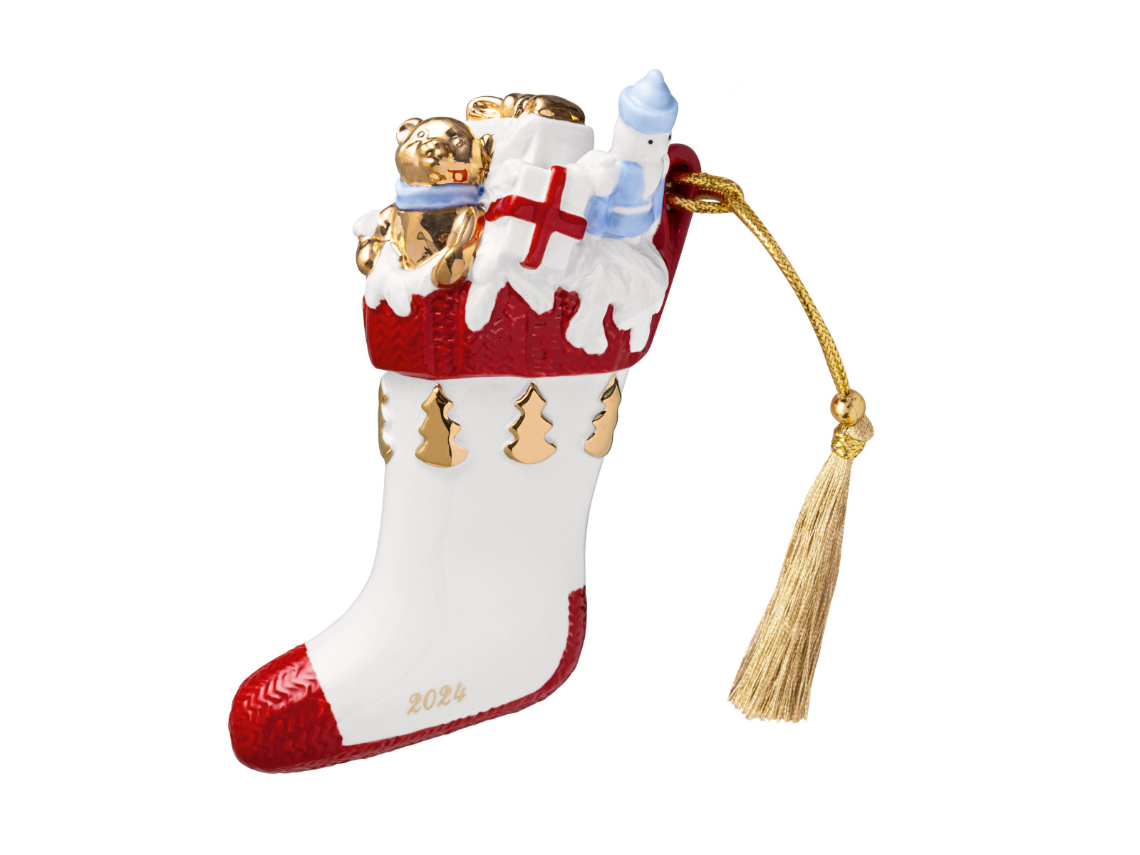 Villeroy &amp; Boch Christmas Classics Ornament Nikolausstiefel 13cm Freisteller1