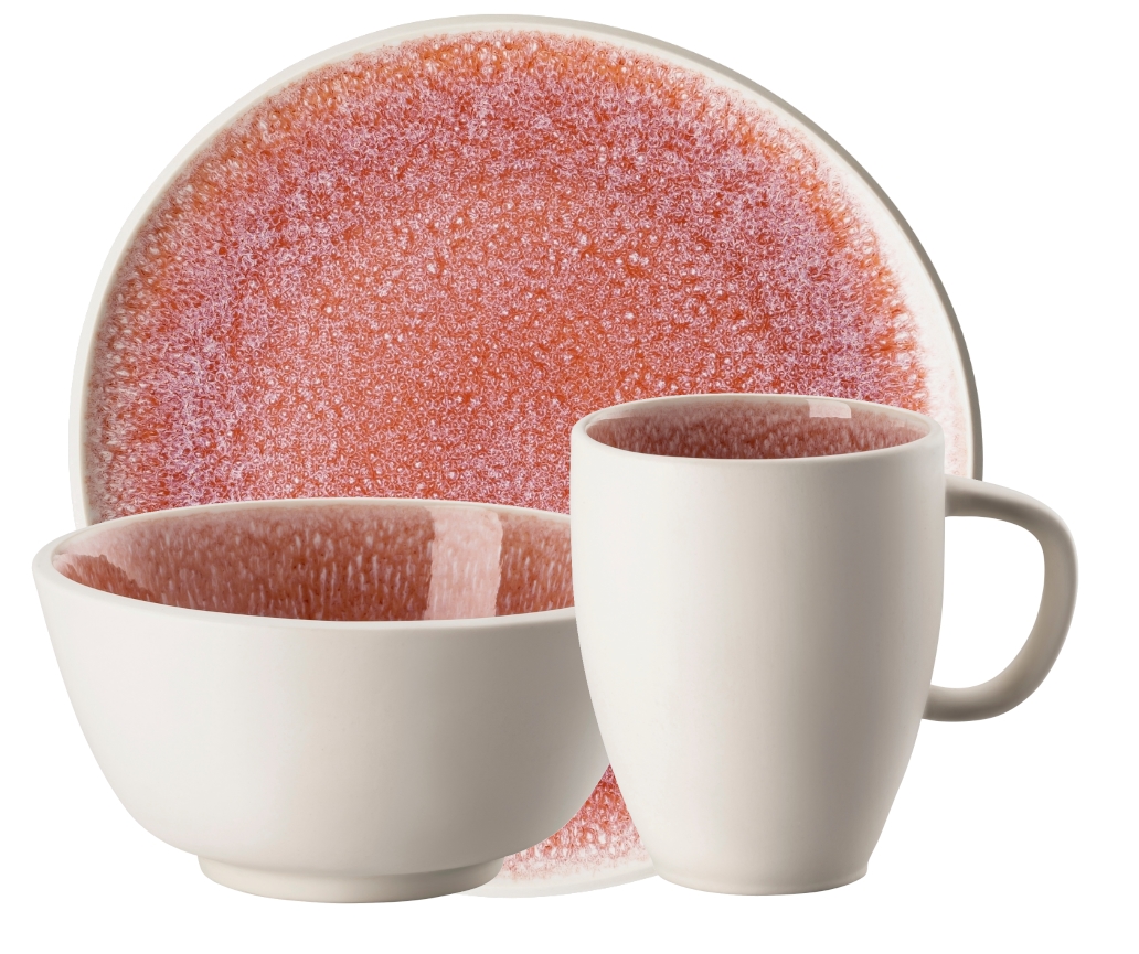 Rosenthal Junto Rose Quartz Frühstücksset 6tlg