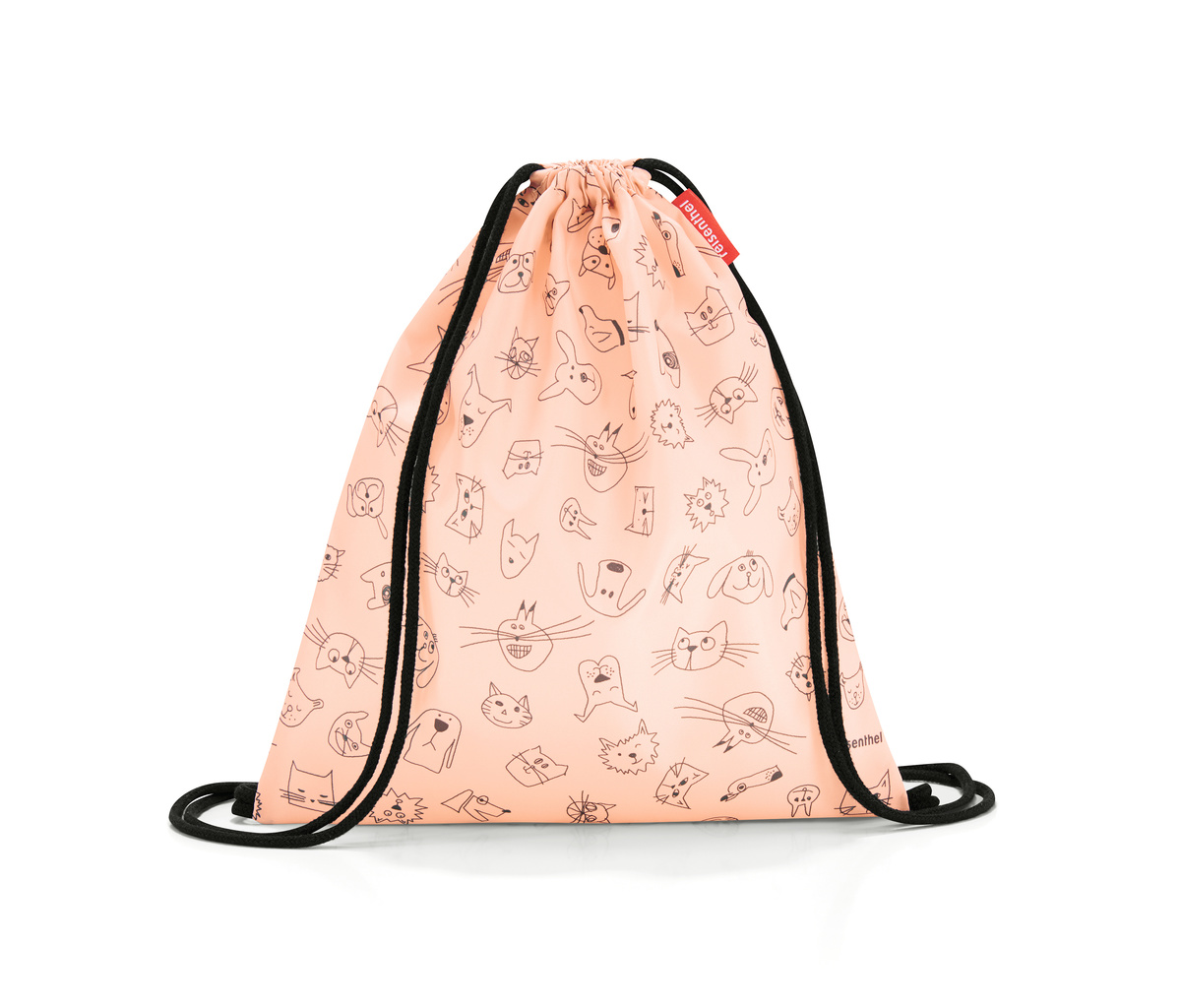 reisenthel mysac kids cats and dogs rose