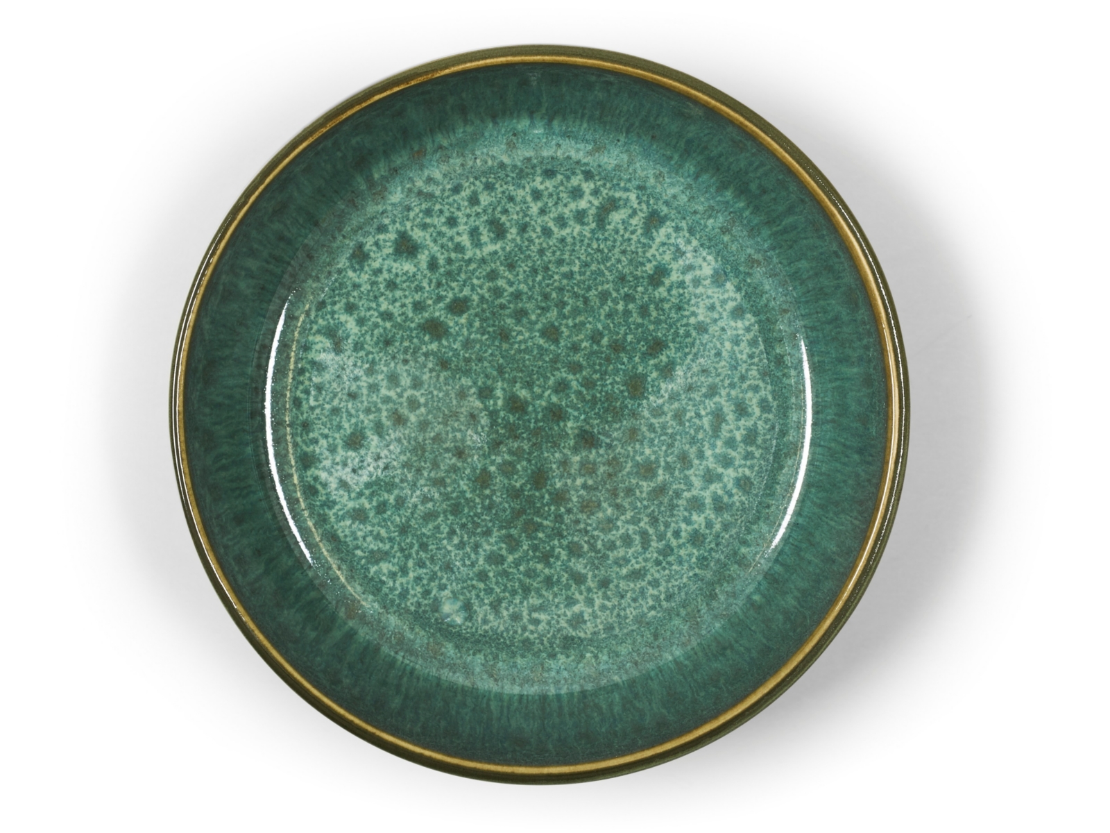 Bitz Bowl matt green / shiny green 18 cm