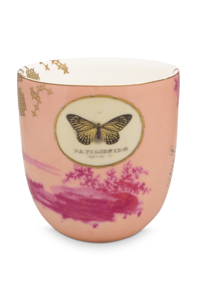 PIP STUDIO Heritage Becher gross Painted pink 300ml