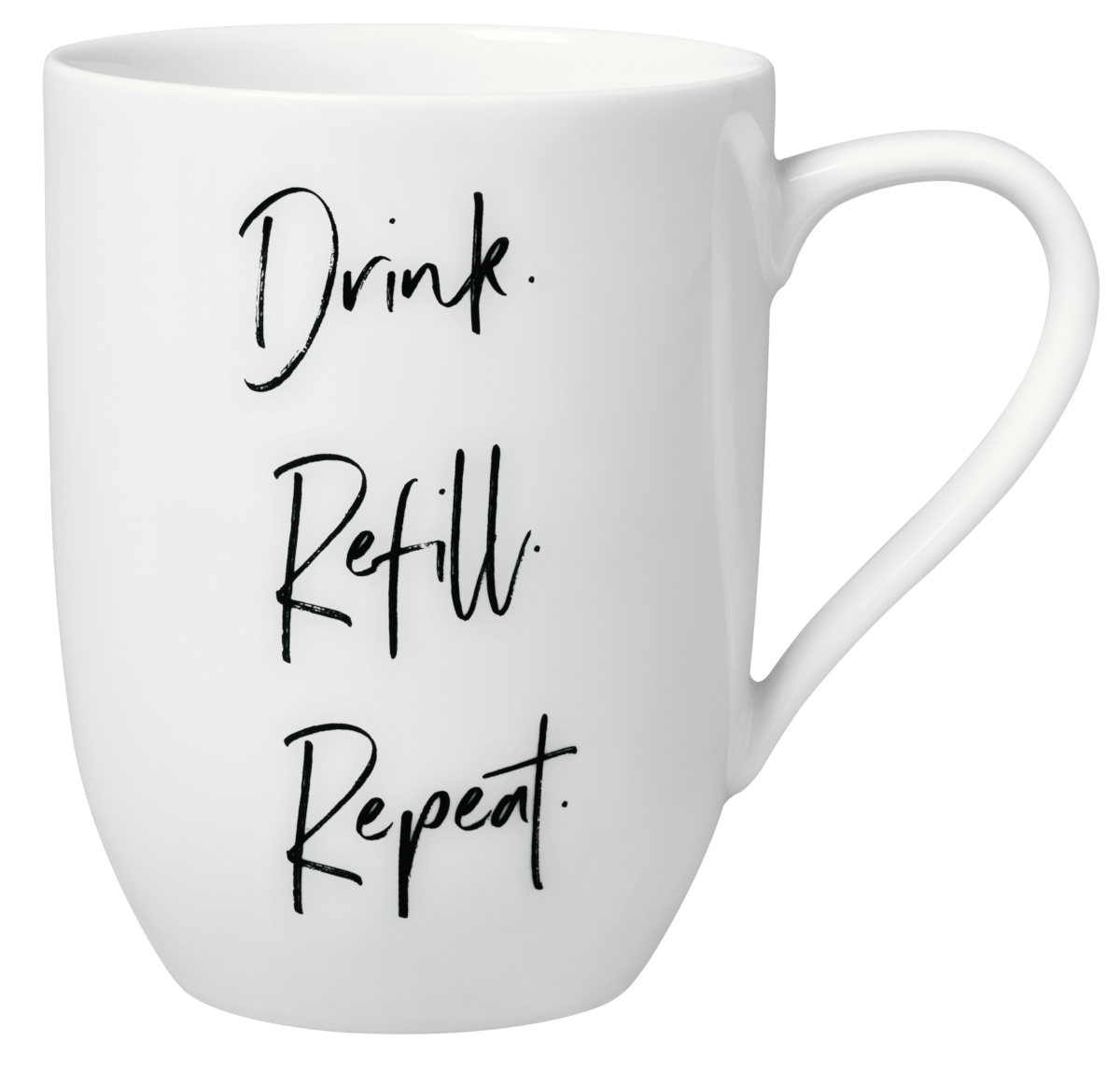 Villeroy & Boch Statement Becher m. H. Drink. Refill. Repeat 280ml