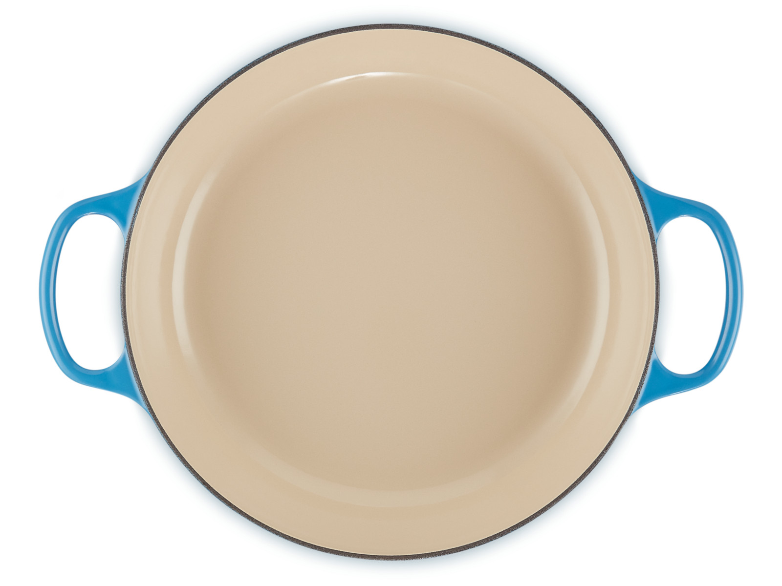 Le Creuset Gourmet-Profitopf Signature rund azure 30cm Freisteller 5