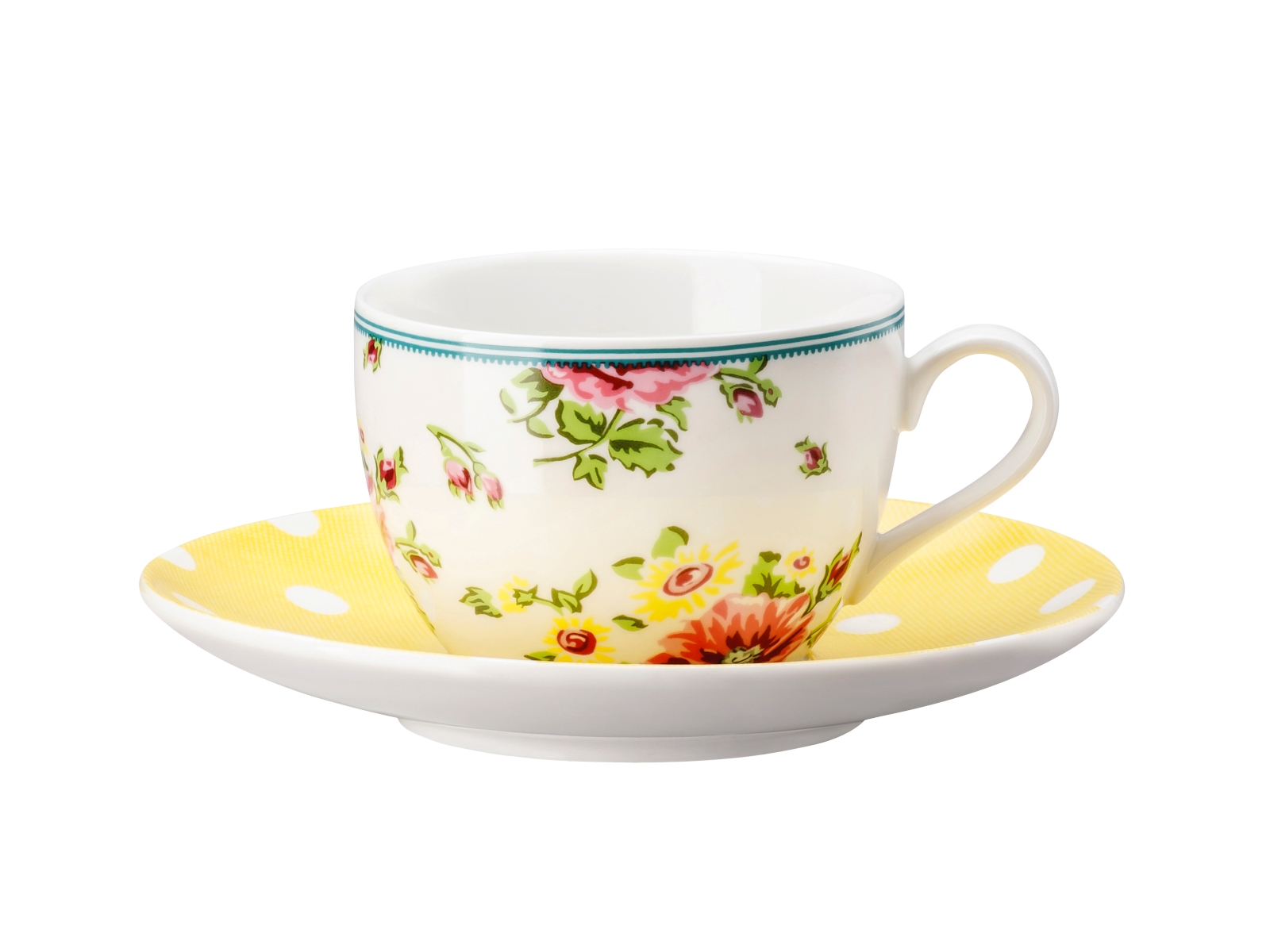 Hutschenreuther Springtime Sun Cappuccino-Untertasse 16 cm