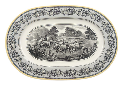 Villeroy & Boch Audun Ferme Platte oval 34 cm