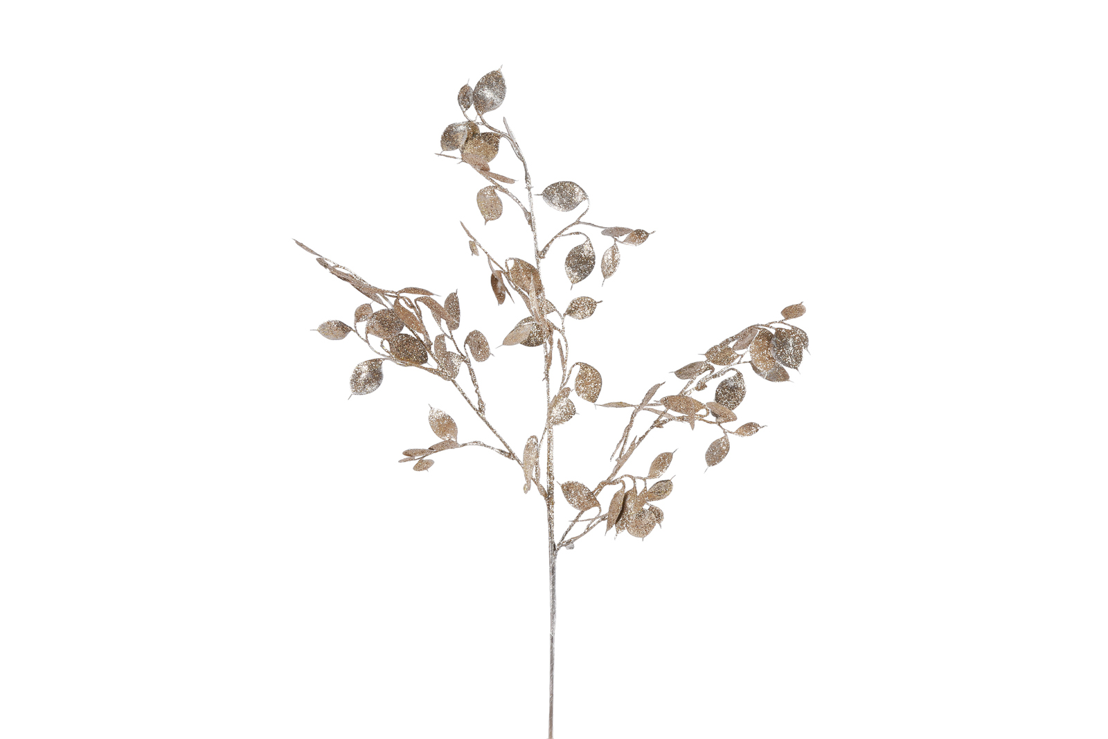 Decostar Dekozweig Lunaria champagne 67cm Freisteller