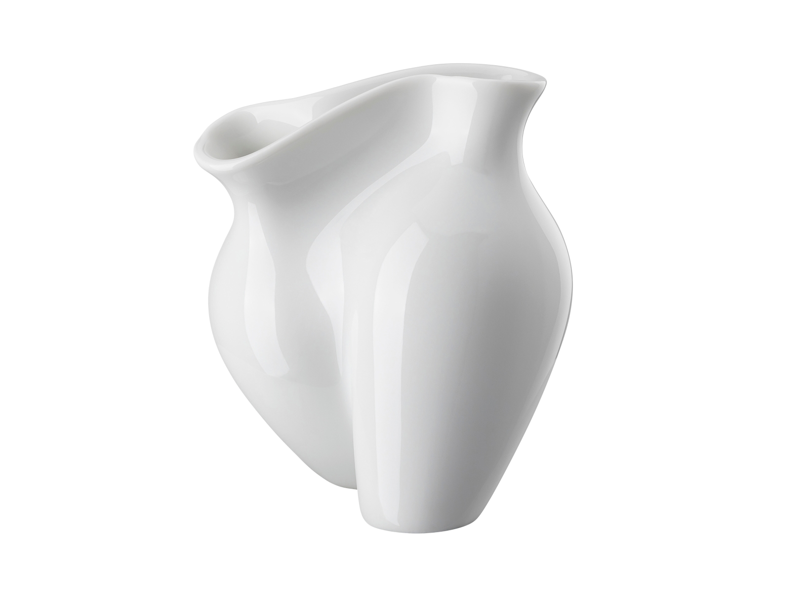 Rosenthal La Chute weiss Miniaturvase 10 cm