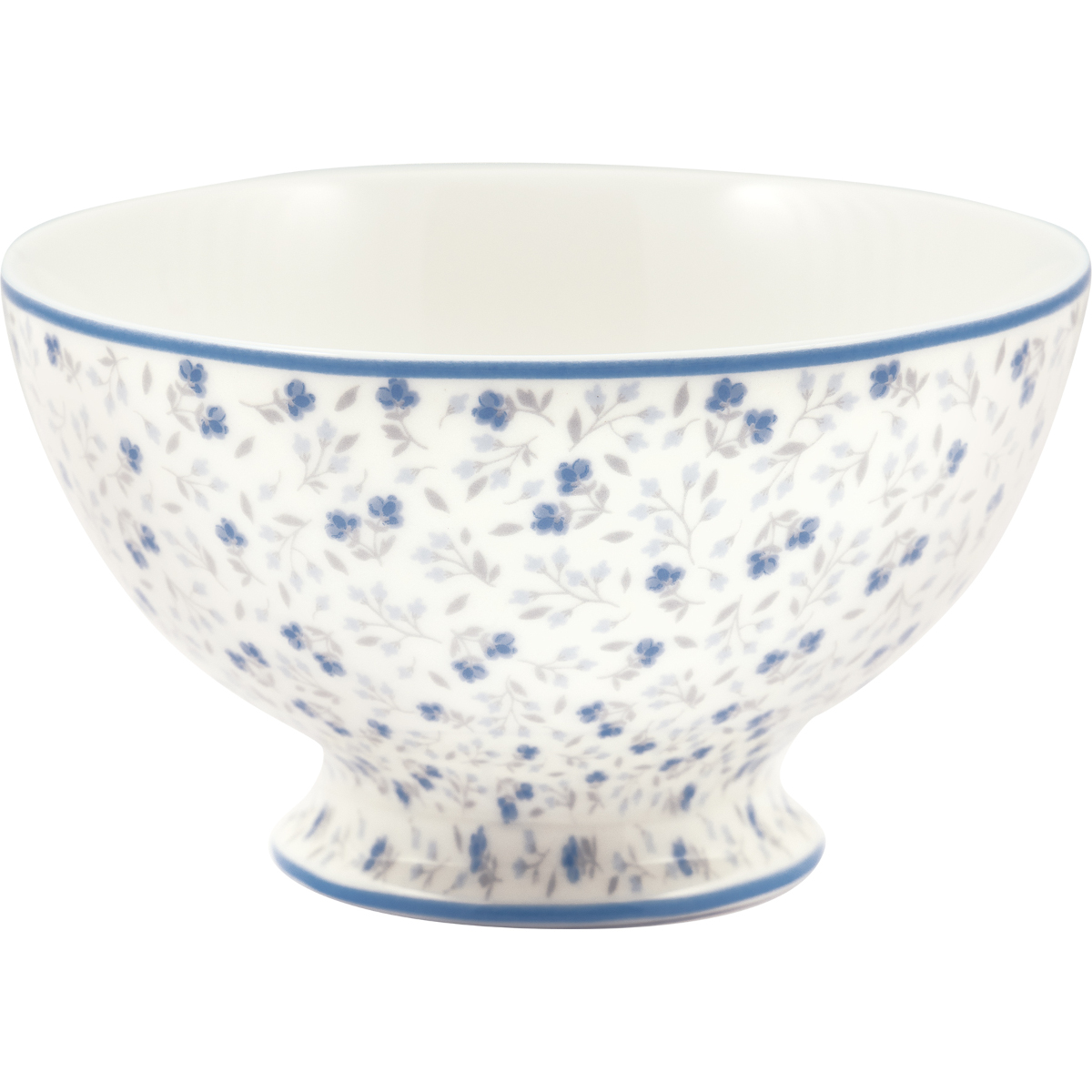 Greengate Florali Suppenbowl white 0,5l