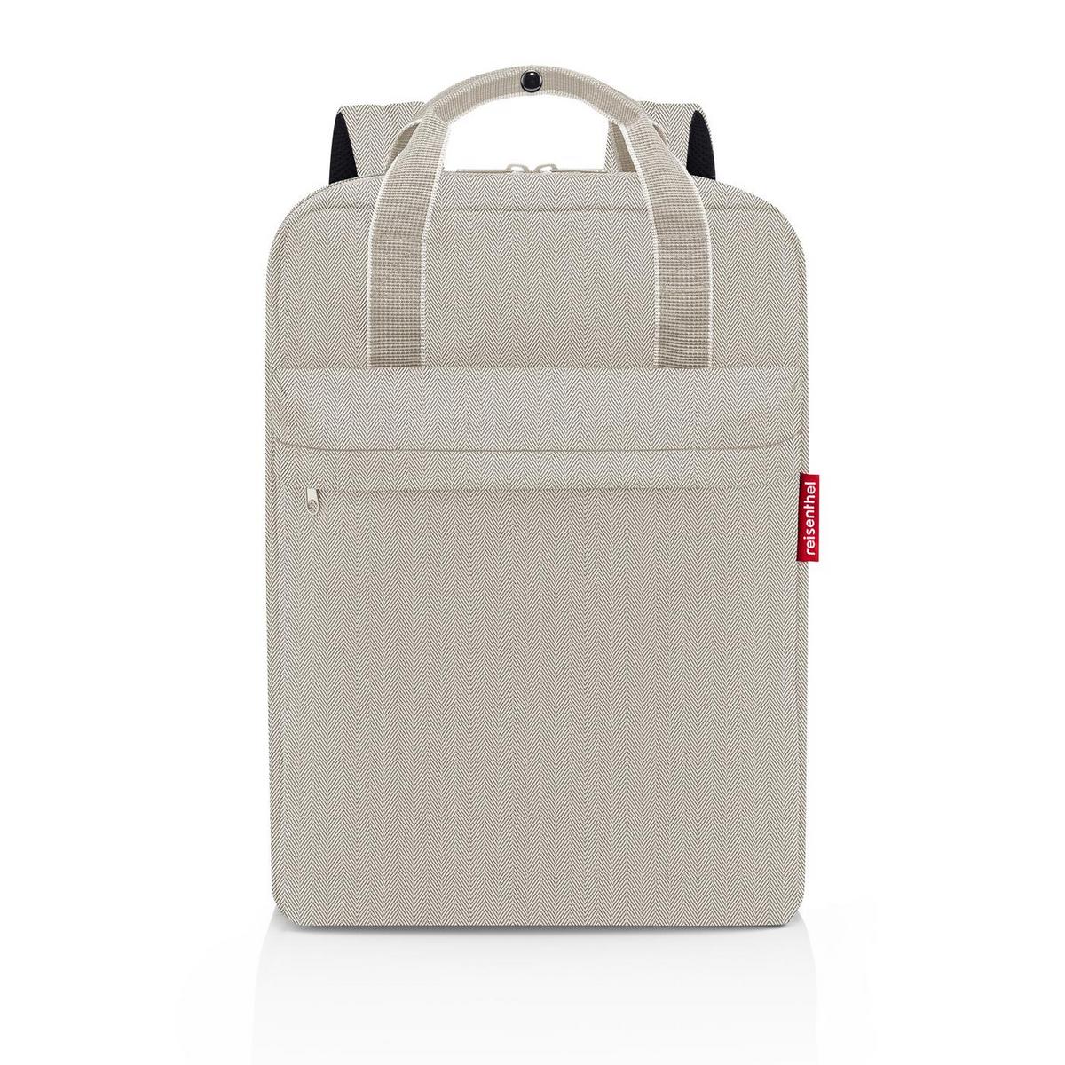 reisenthel allday backpack M herringbone sand Freisteller 2