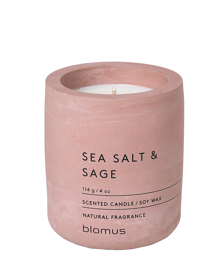 Blomus FRAGA Duftkerze withered rose Sea Salt & Sage 6,5cm