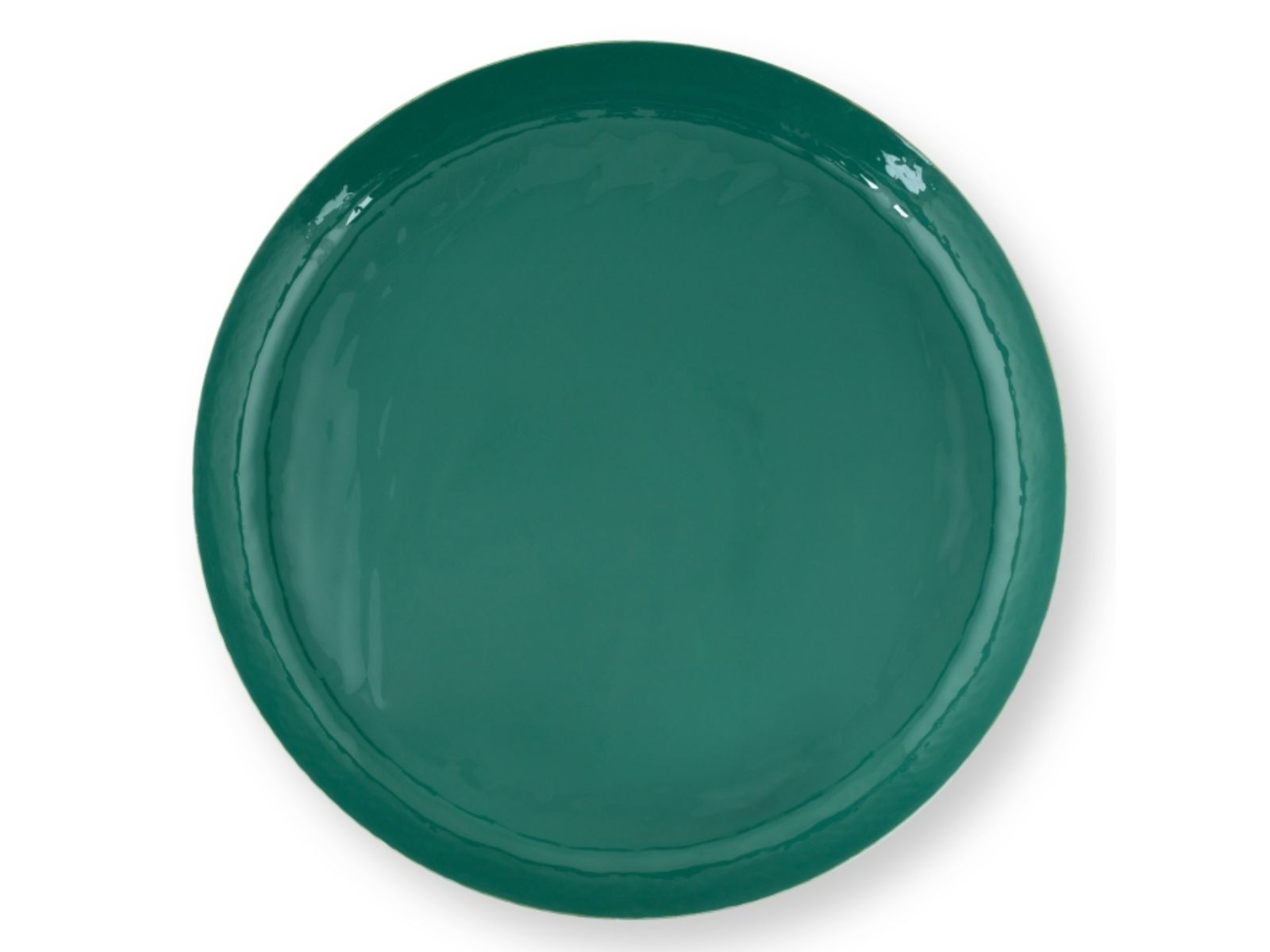 PIP STUDIO Tablett emailliert Dark Green 50 cm