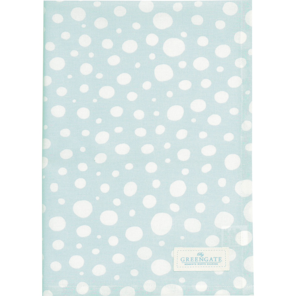 Greengate Neva Geschirrtuch pale blue 70x50cm