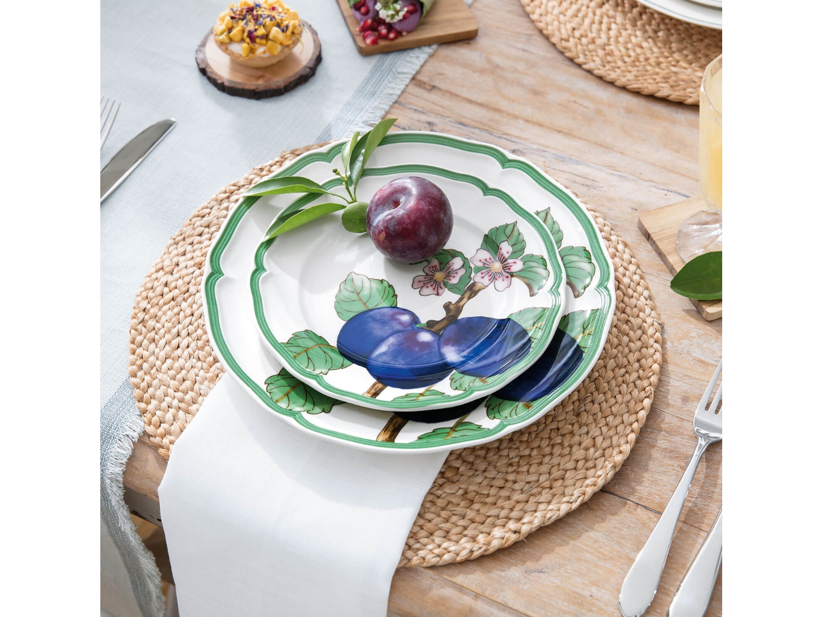 Villeroy & Boch French Garden Modern Fruits Frühstücksteller 4tlg.