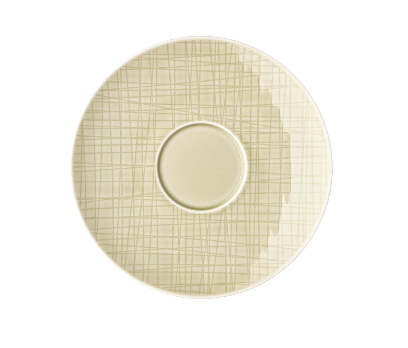 Rosenthal Mesh Colours Cream Suppen-Untertasse 18 cm