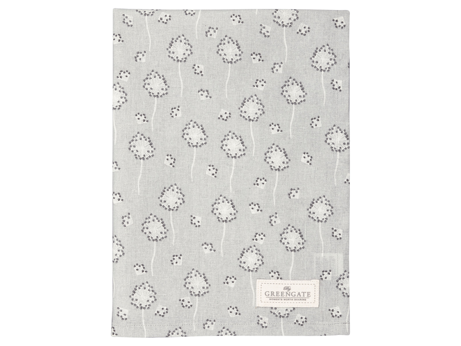 Greengate Laryn Geschirrtuch grey 70x50cm