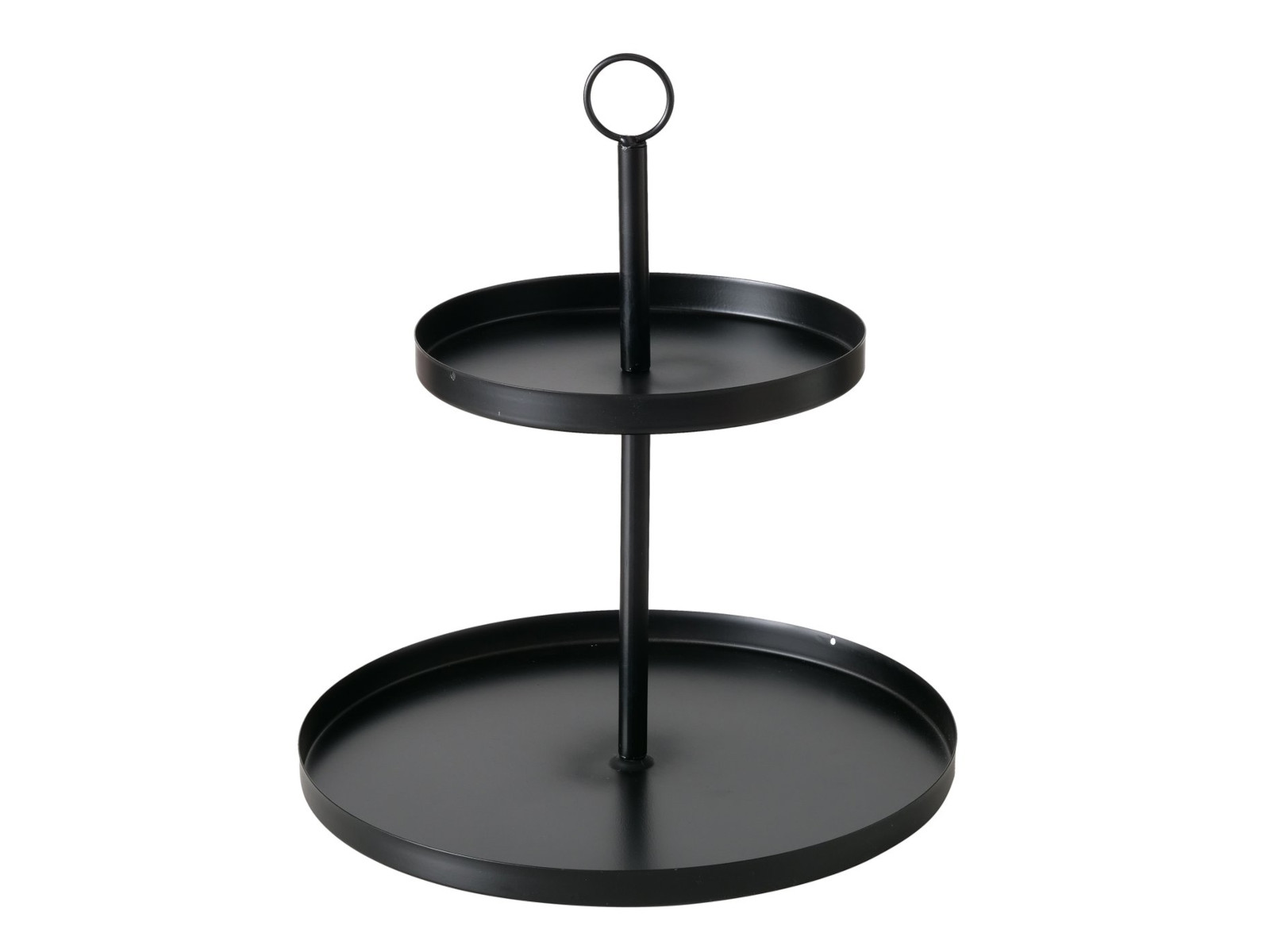 Boltze Samina Etagere schwarz 32cm (1 Stück)