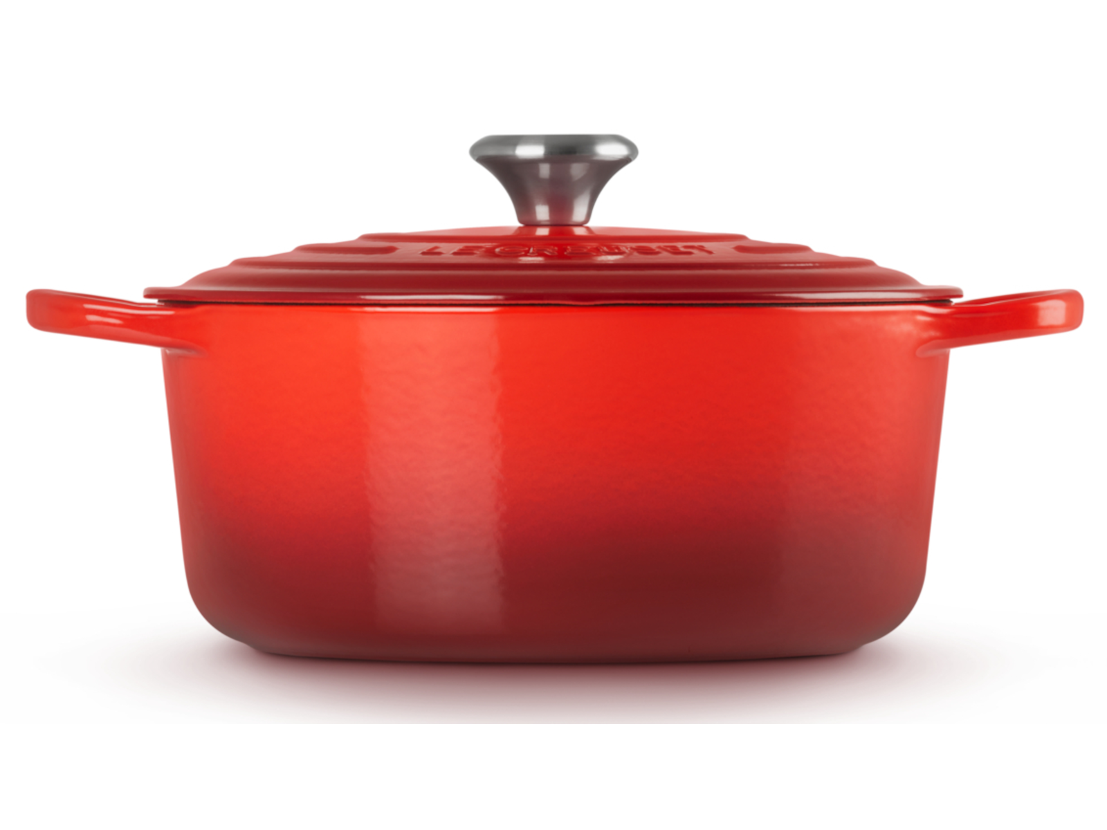 Le Creuset Bräter Signature rund kirschrot 26cm Freisteller 3