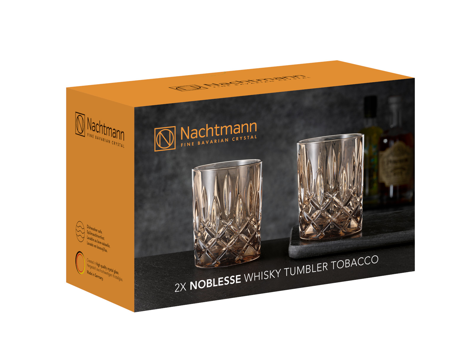 Nachtmann Noblesse Whiskybecher tobacco Set 2tlg