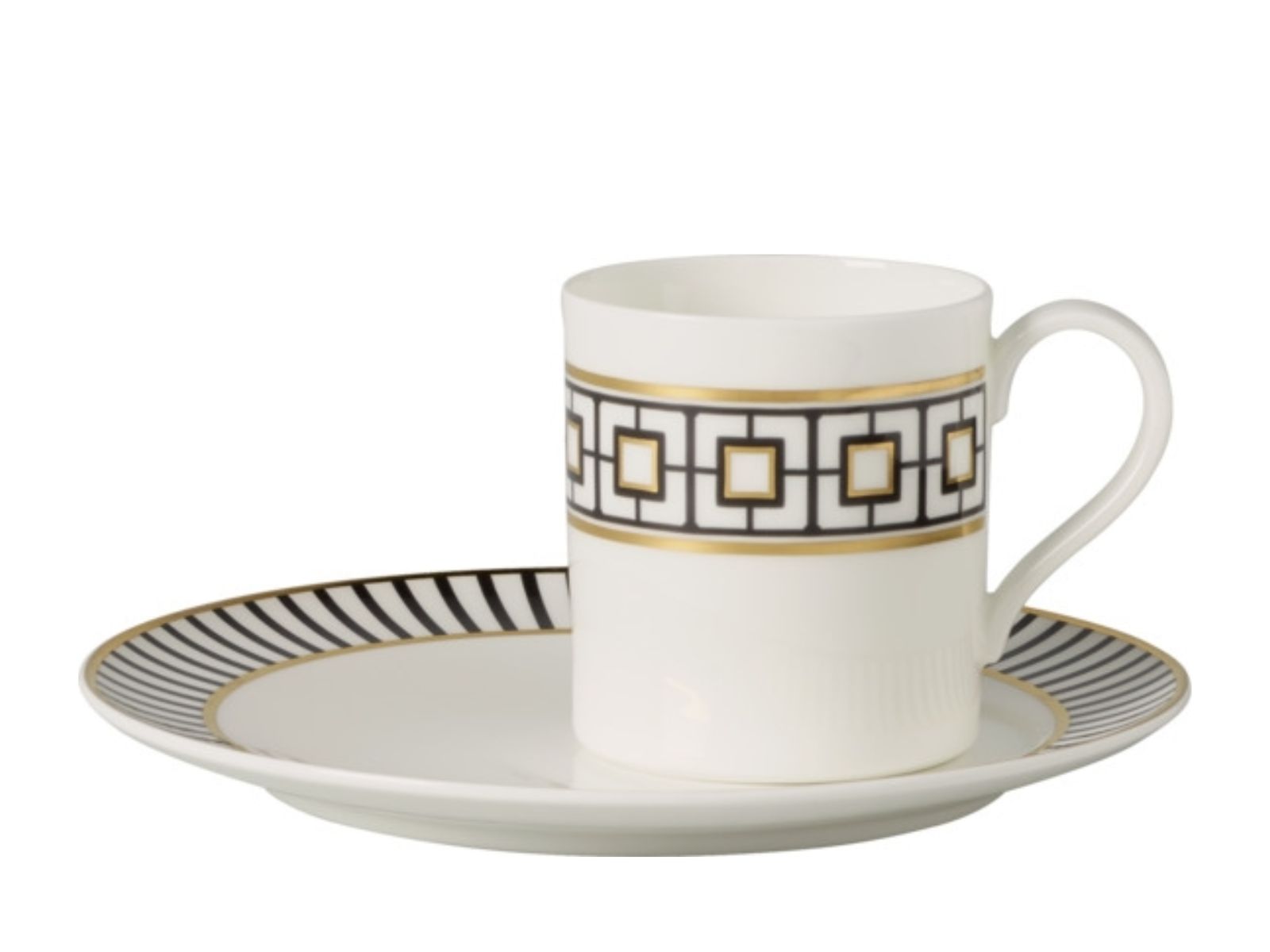 Villeroy & Boch Signature Metrochic Kaffeetasse mit Untert. 2tlg.