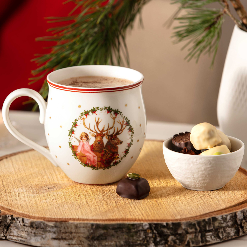 Villeroy & Boch Toy's Delight Becher mit Henkel Santa & Engel