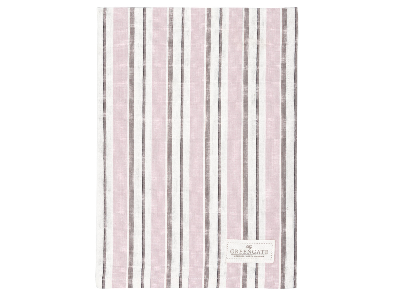 Greengate Caysa Geschirrtuch dusty rose 70x50cm