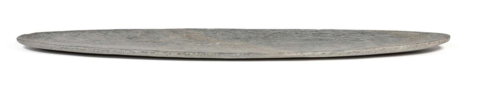 Dekocandle Servierplatte Schiefer oval stone grey 90x20x3cm