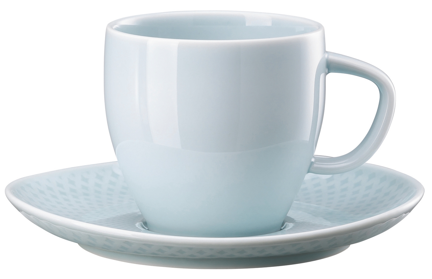 Rosenthal Junto Opal Green Kaffeetasse mit Untertasse