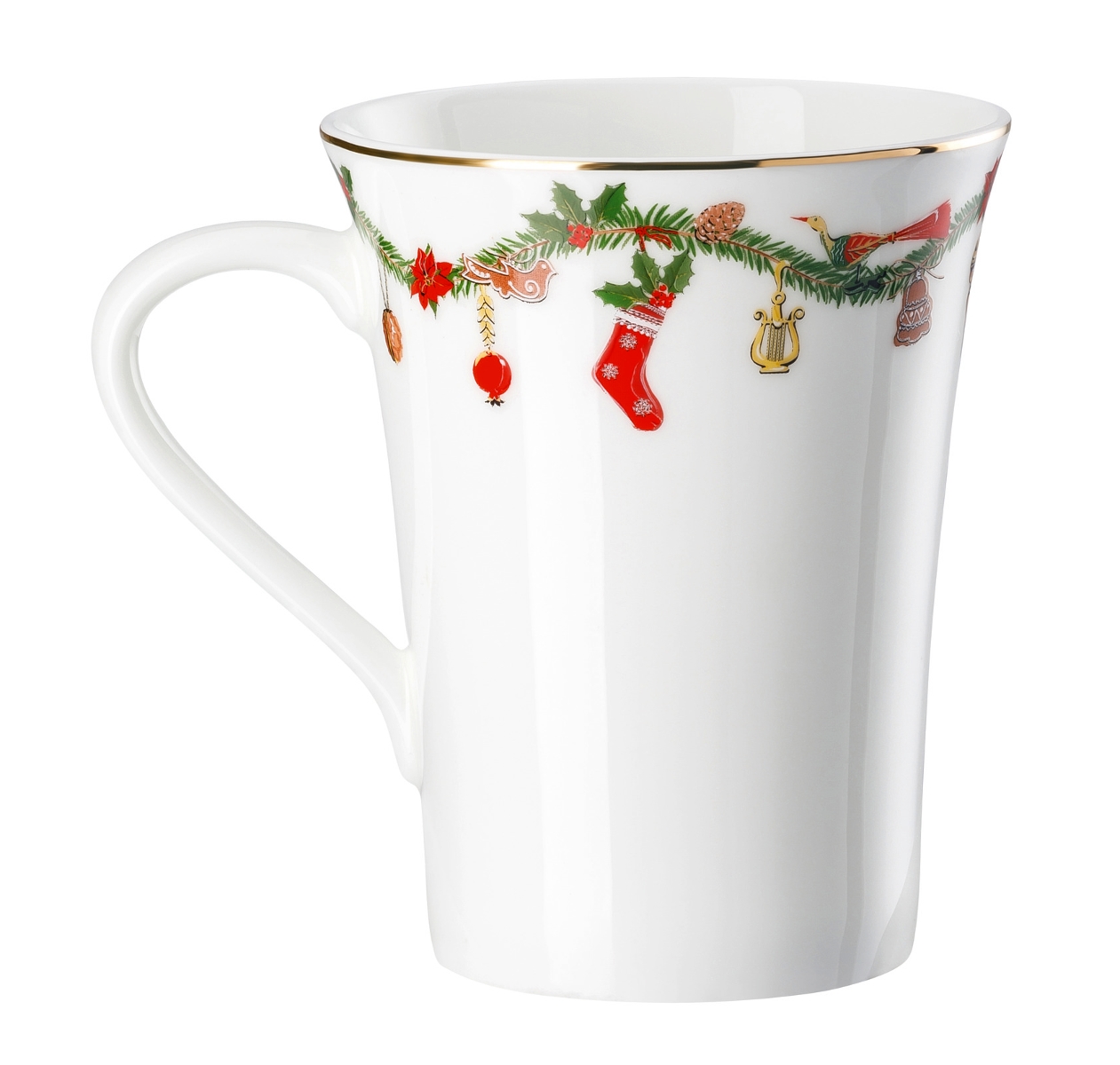 Hutschenreuther Nora Christmas Becher mit Henkel 0,4 l