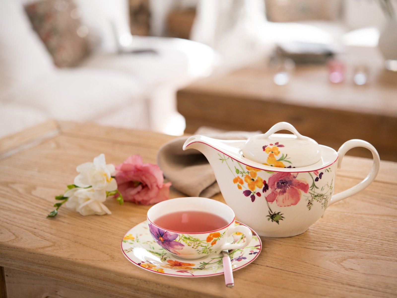 Villeroy & Boch Mariefleur Tea Teekanne 2 Personen 0,62 l