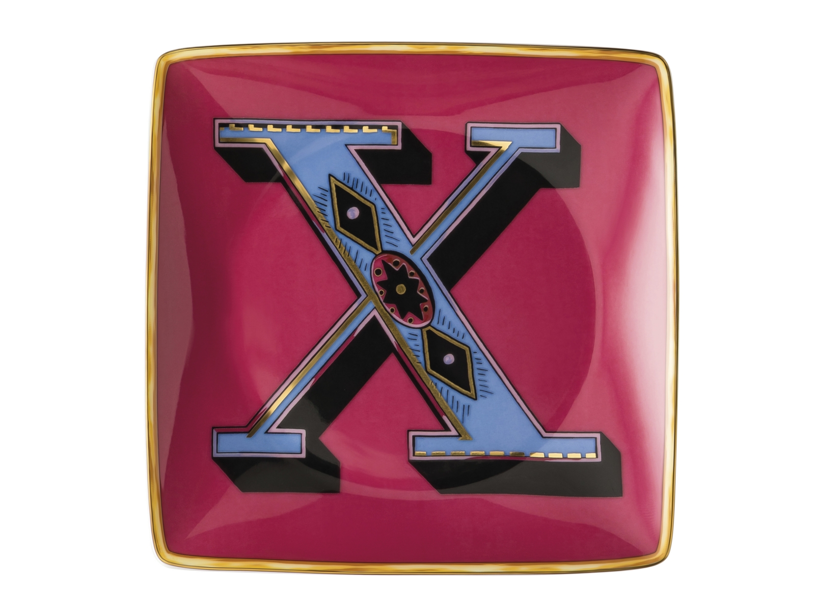 Versace Versace Alphabet X Schälchen quadr. flach 12 cm