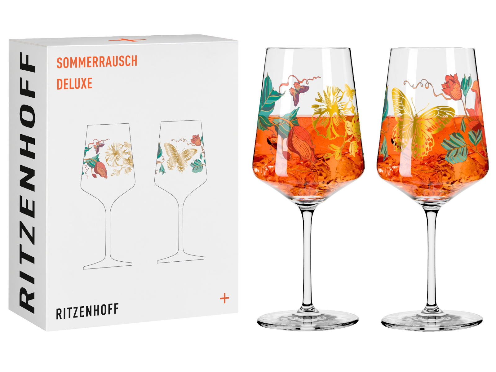 RITZENHOFF Sommerrausch Deluxe Aperitifglas 2er Set (E. Tjader) H24 #23 #24 Freisteller 4