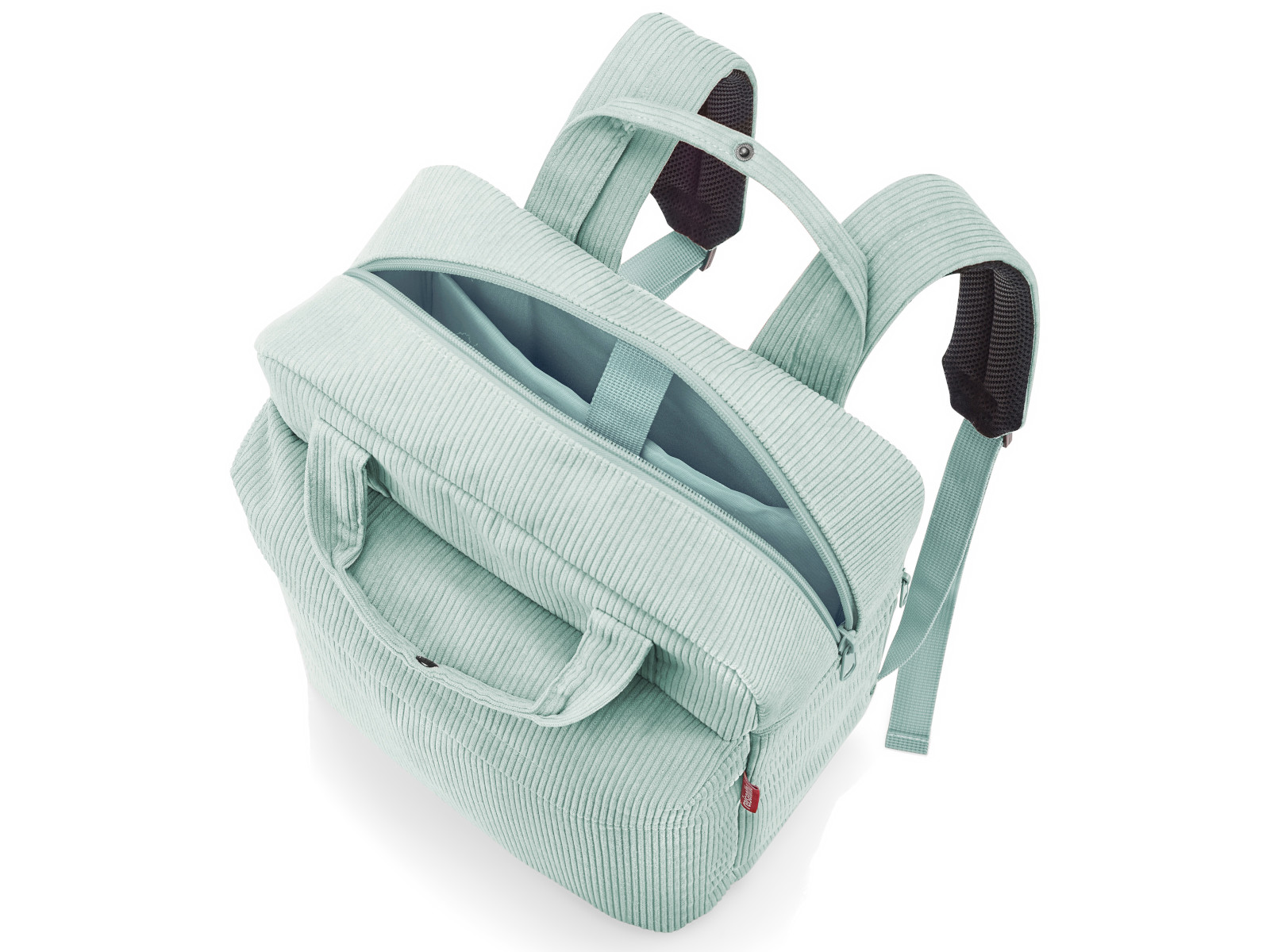 reisenthel allday backpack M cord mint Freisteller 2