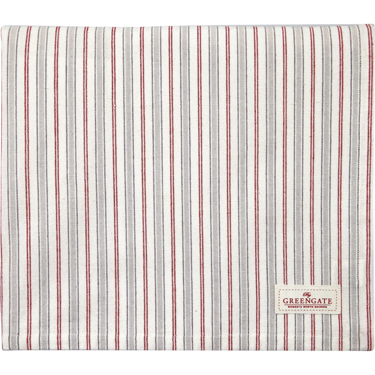 Greengate Cara Tischdecke rot 145x250cm