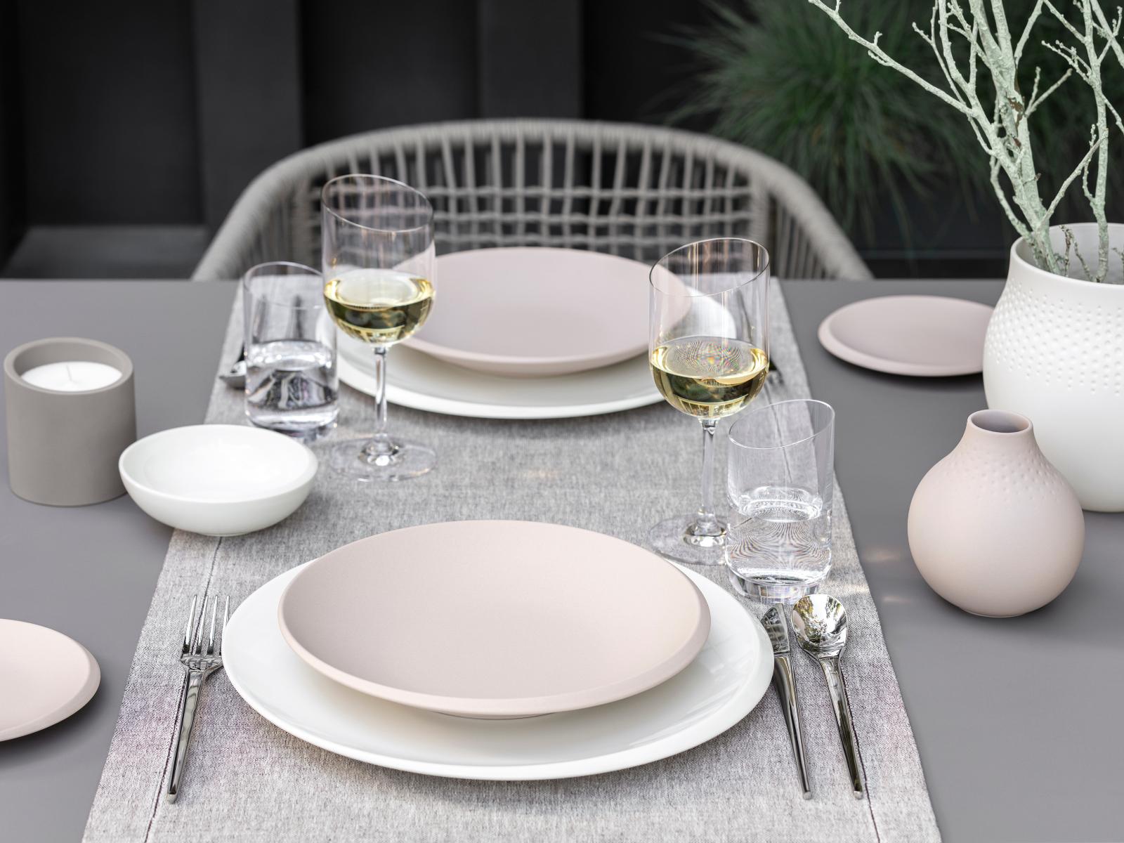 Villeroy &amp; Boch NewMoon beige Brotteller 16 cm Set6 Lifestyle4