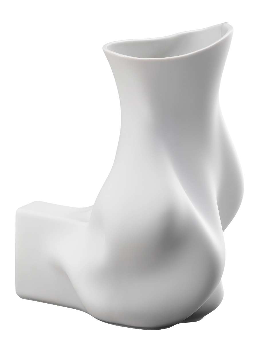 Rosenthal Blown 2nd Edition Weiss matt Vase 30 cm