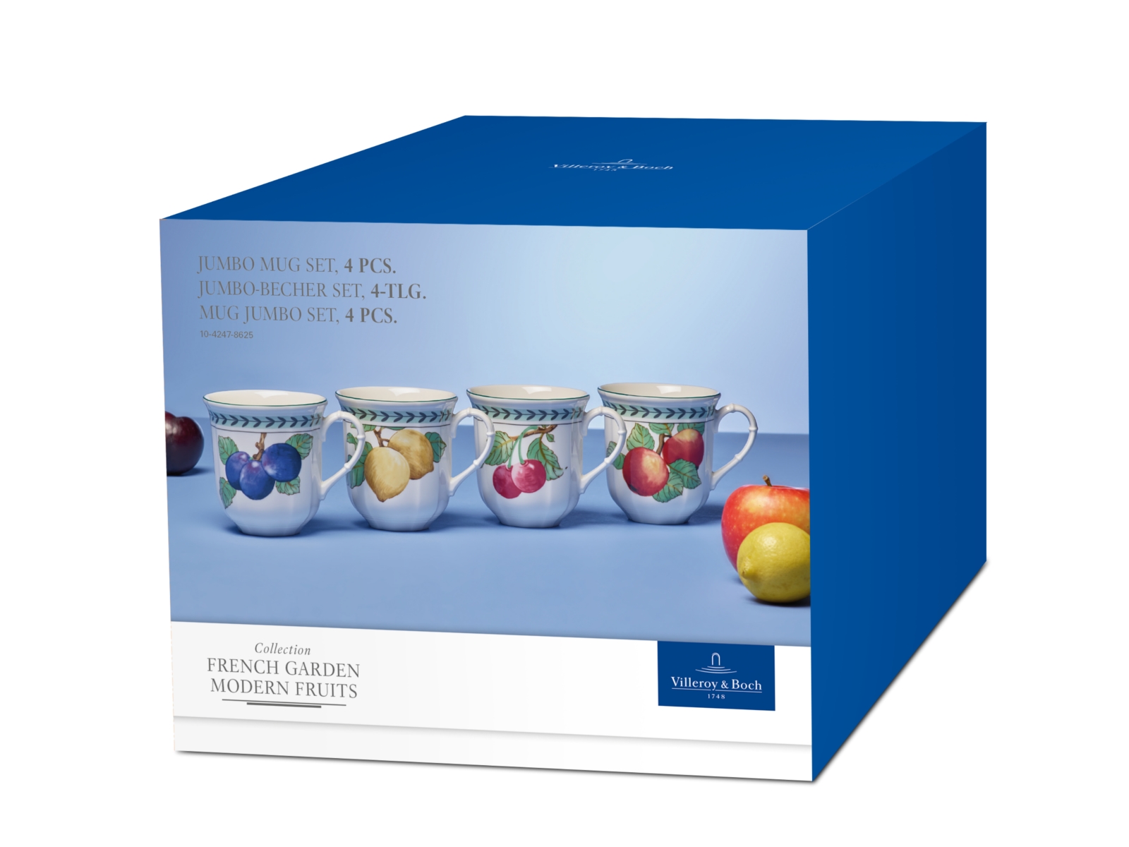 Villeroy & Boch French Garden Modern Fruits Jumbo-Becher Set 4tlg.