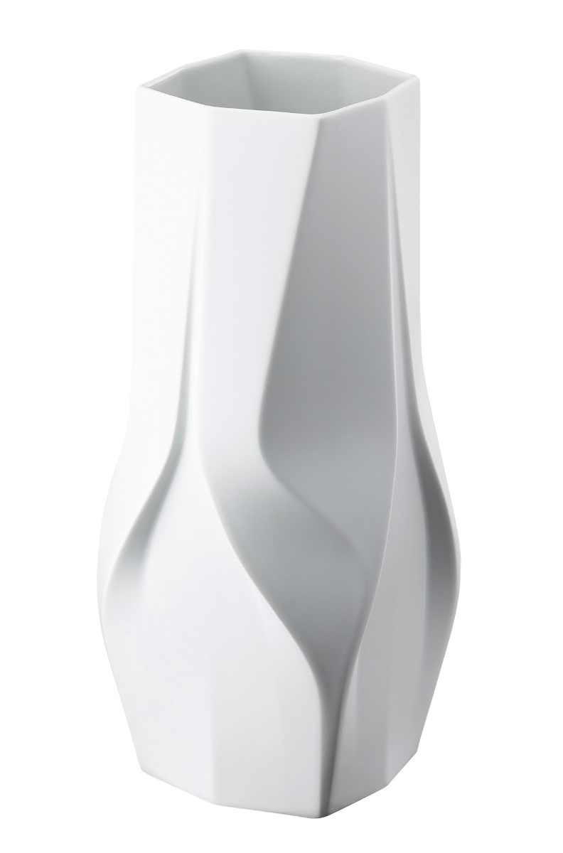 Rosenthal Weave White Vase 35 cm