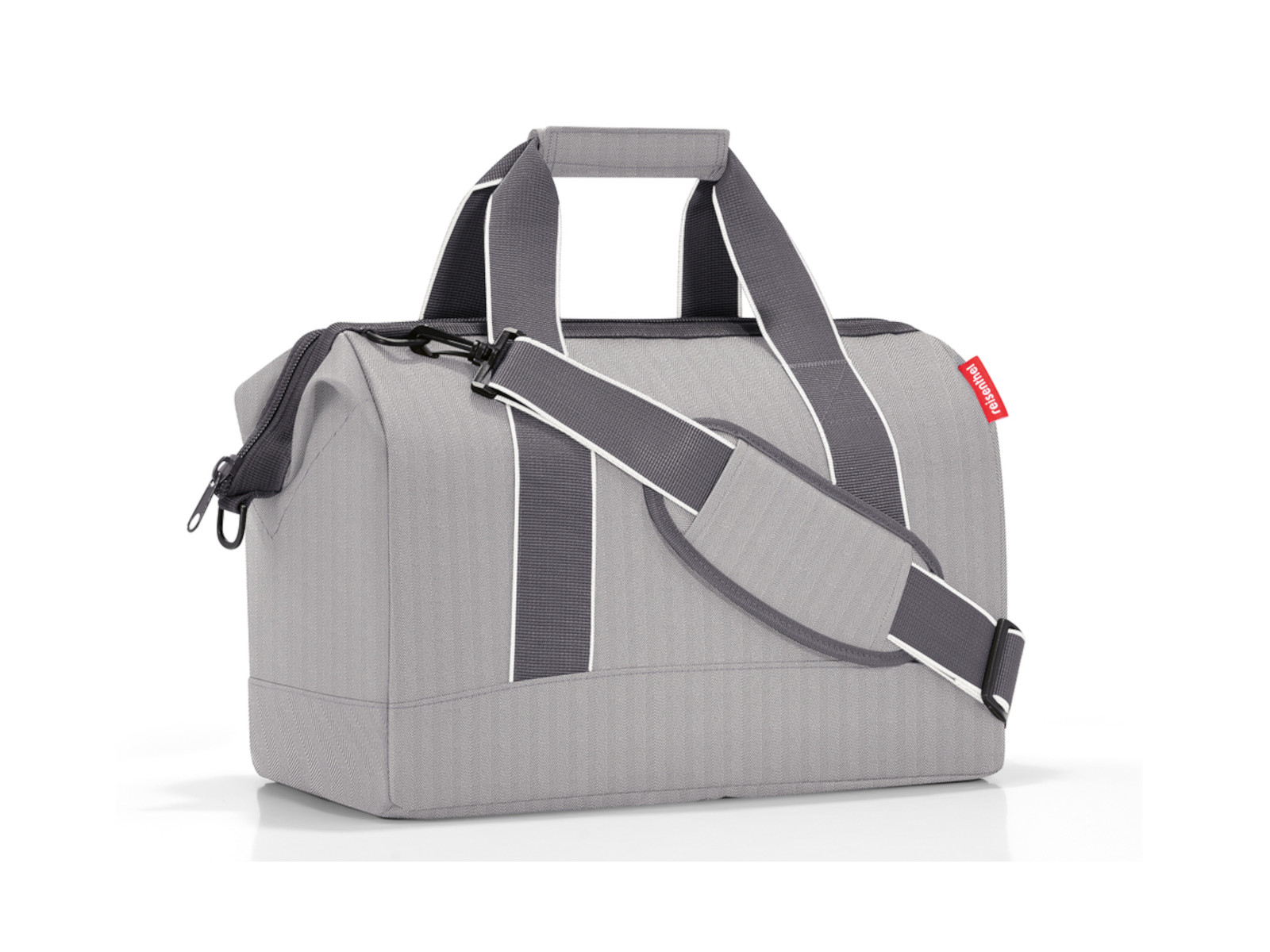 reisenthel allrounder M herringbone grey Freisteller 2