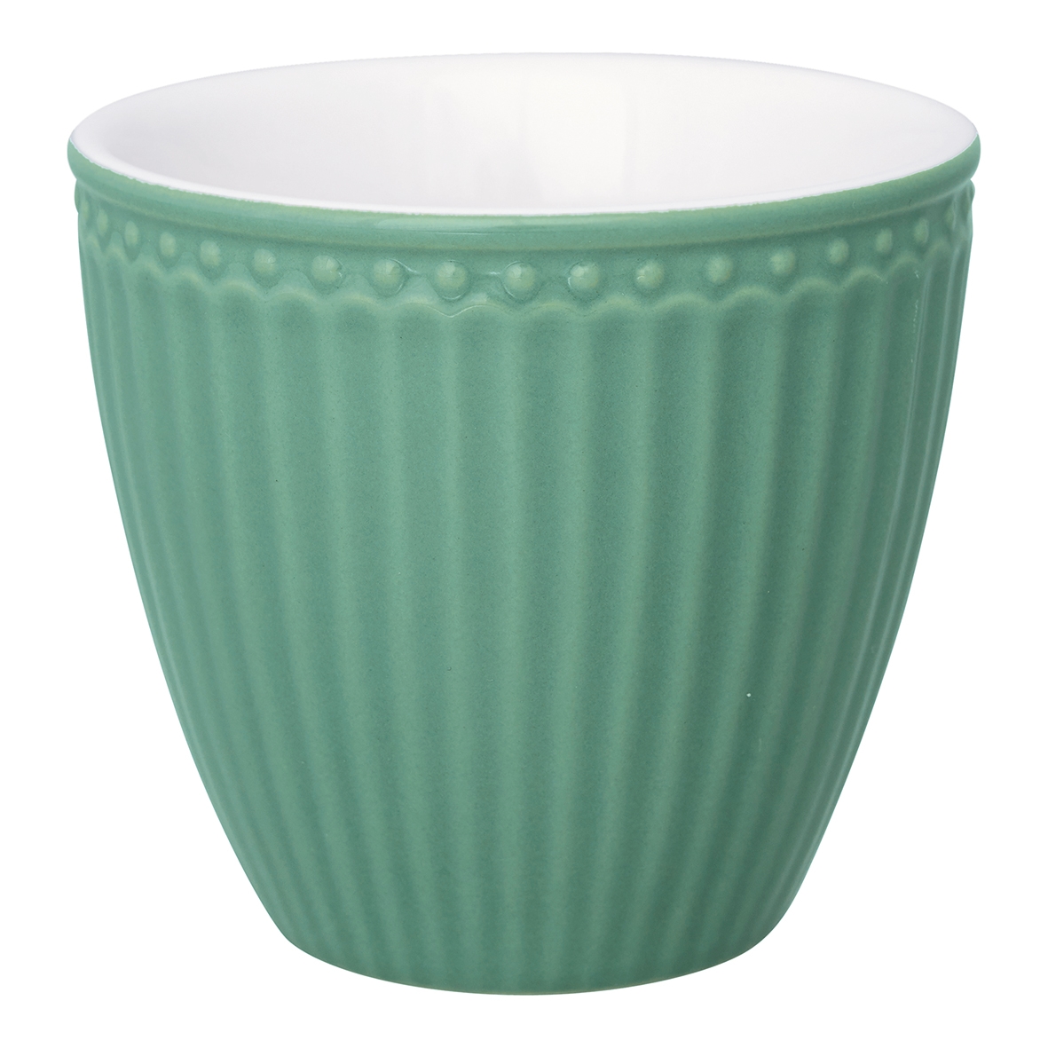 Greengate Alice Latte Cup dusty green 0,25 l