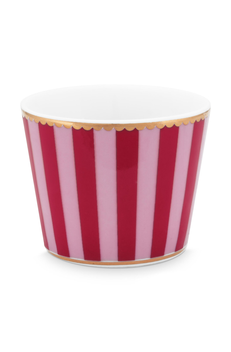 PIP STUDIO Love Birds Stripes Eierbecher rot/pink