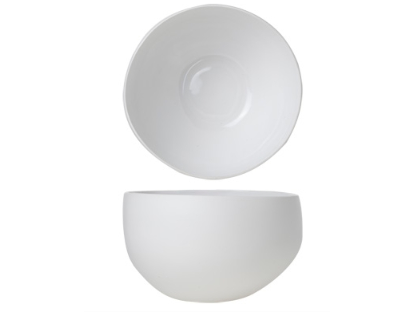 Cosy&Trendy Palissandro Salatbowl white 26,5 x 25,5 x 14,8 cm