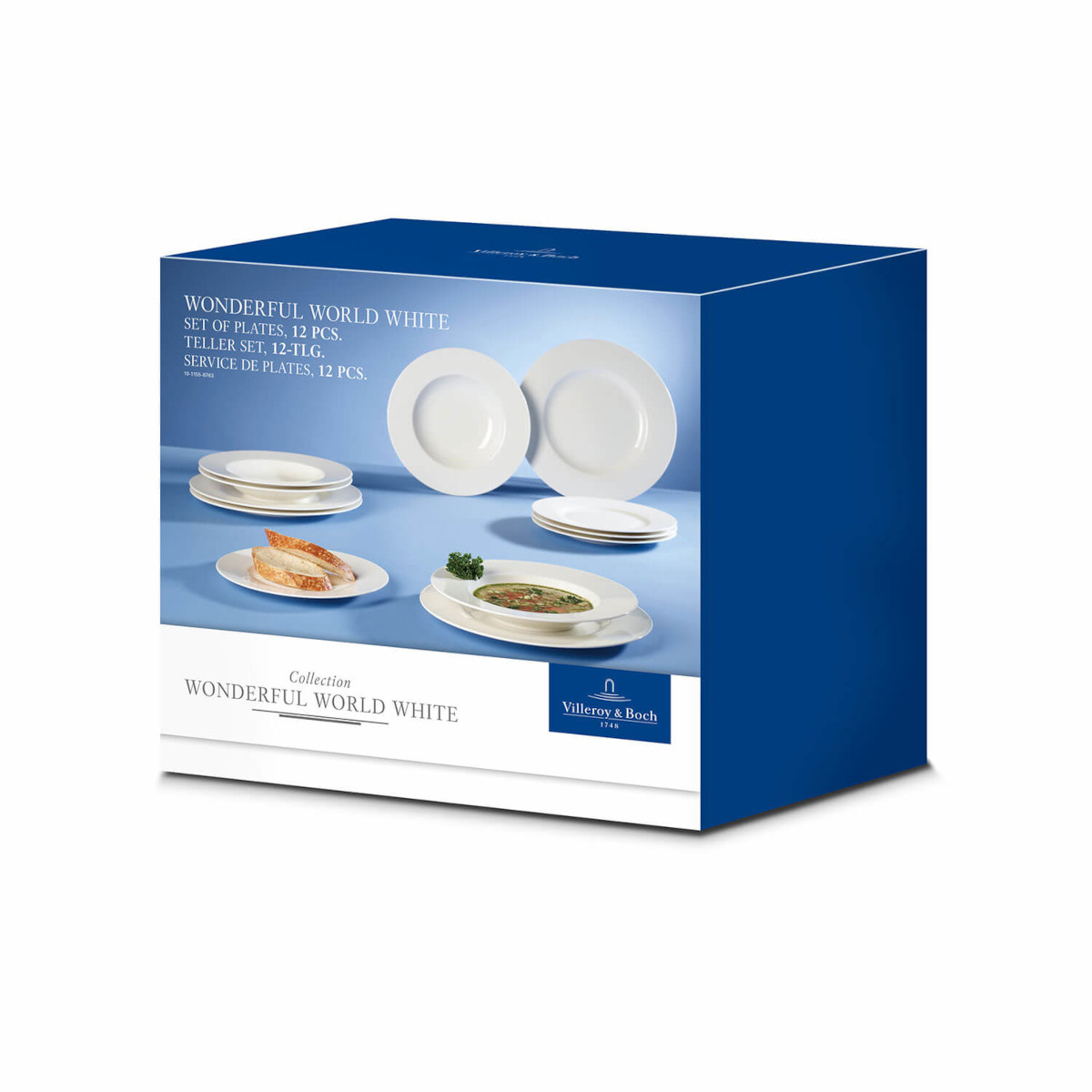 Villeroy & Boch Wonderful World White Tellerset 12tlg