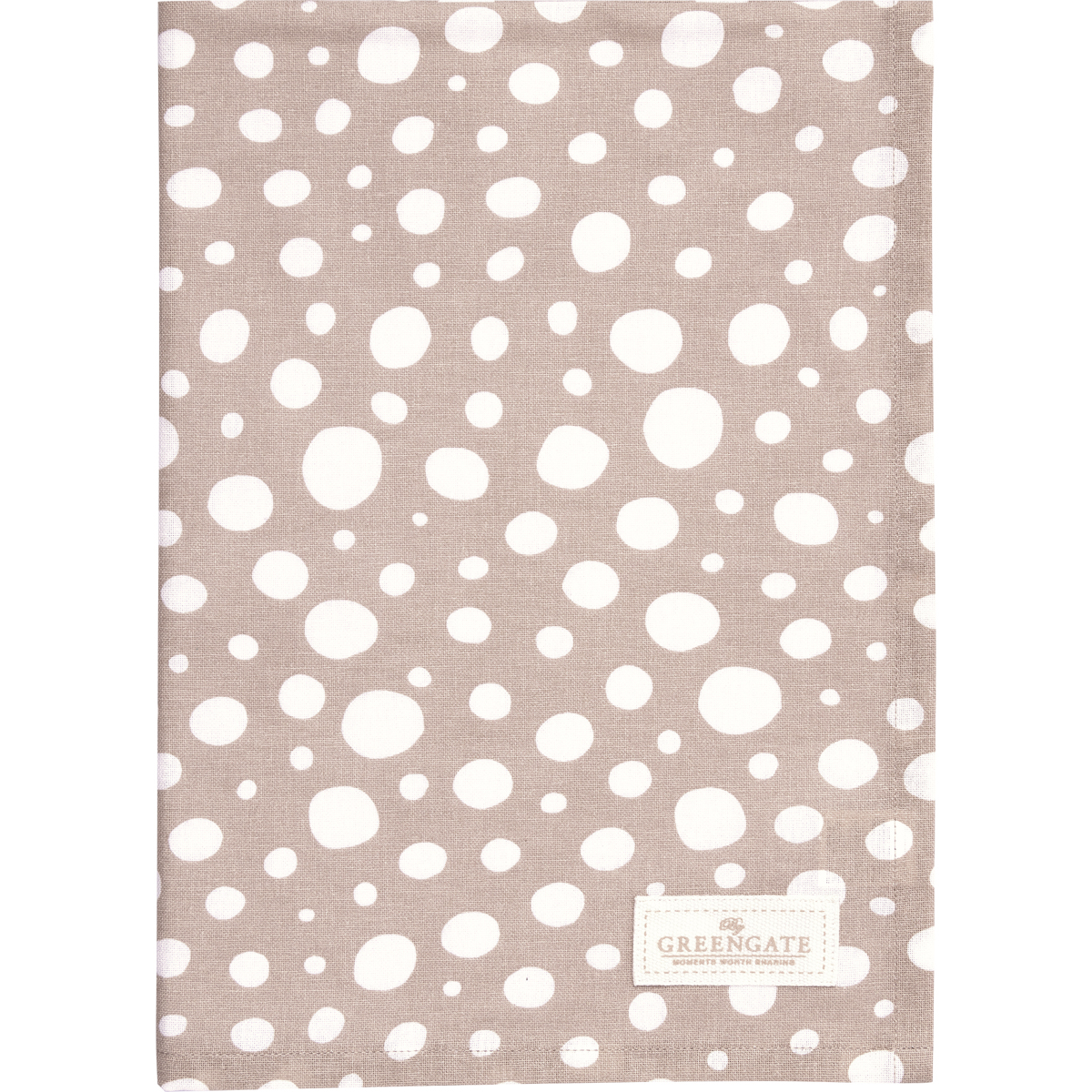 Greengate Neva Geschirrtuch beige 70x50cm