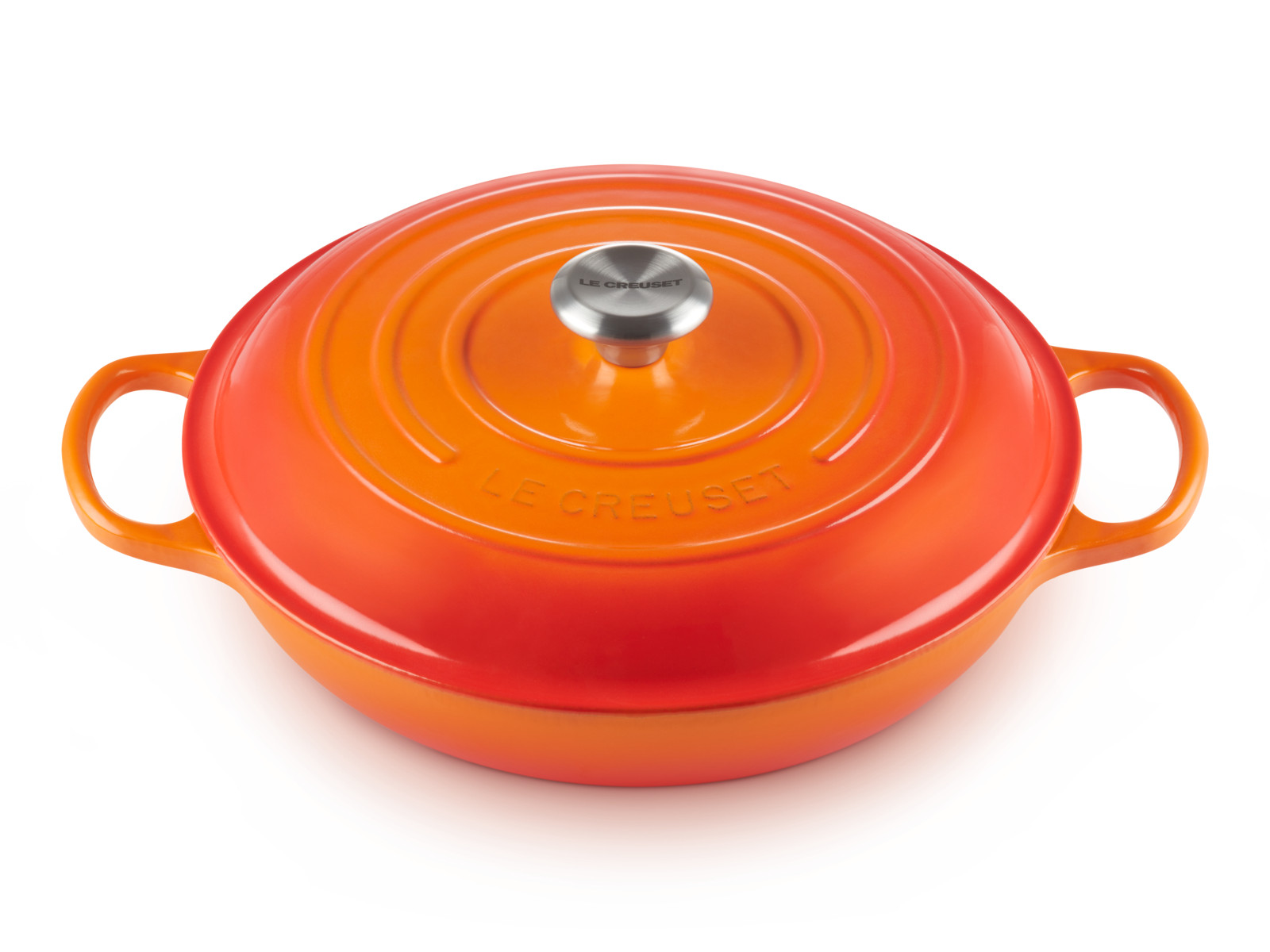 Le Creuset Signature Gourmet Profitopf ofenrot 30 cm Freisteller 2